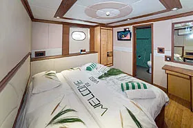 Яхта Virgo (Ark Venture), каюта Double на нижней палубе