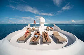 Яхта Virgo (Ark Venture). Сан-дек