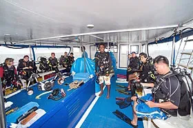 Яхта Virgo (Ark Venture). Дайвинг-дони