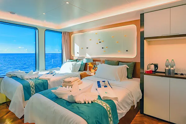 Яхта White Pearl, каюты Deluxe