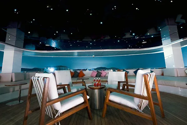 Яхта White Pearl, открытая палуба