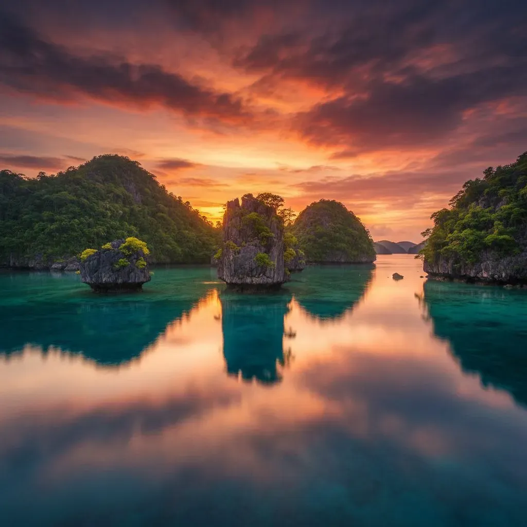 Кристально чистые воды моря Банда