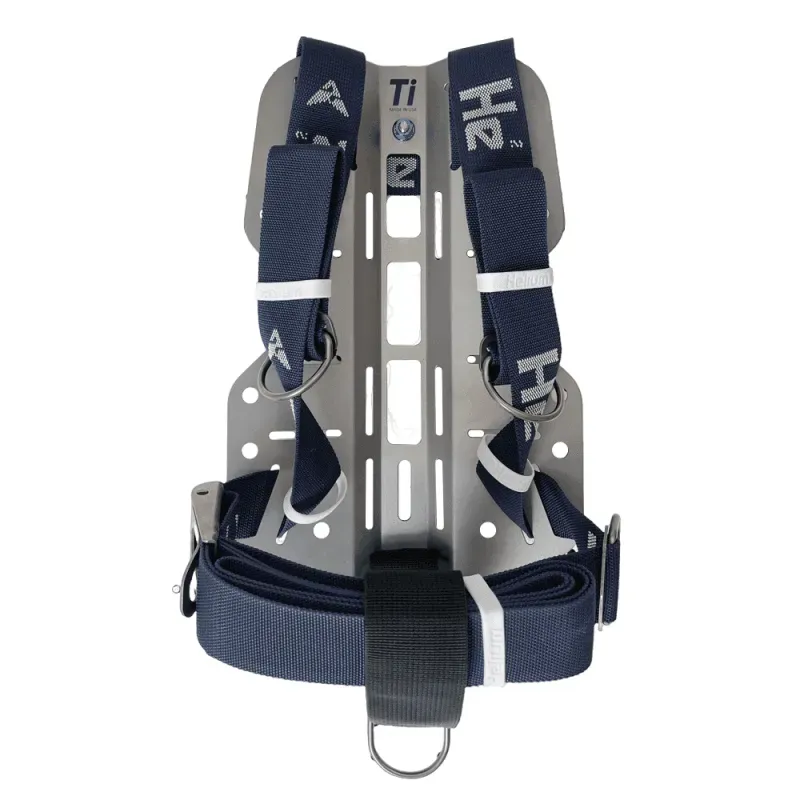 Backplate with harness | Titanium