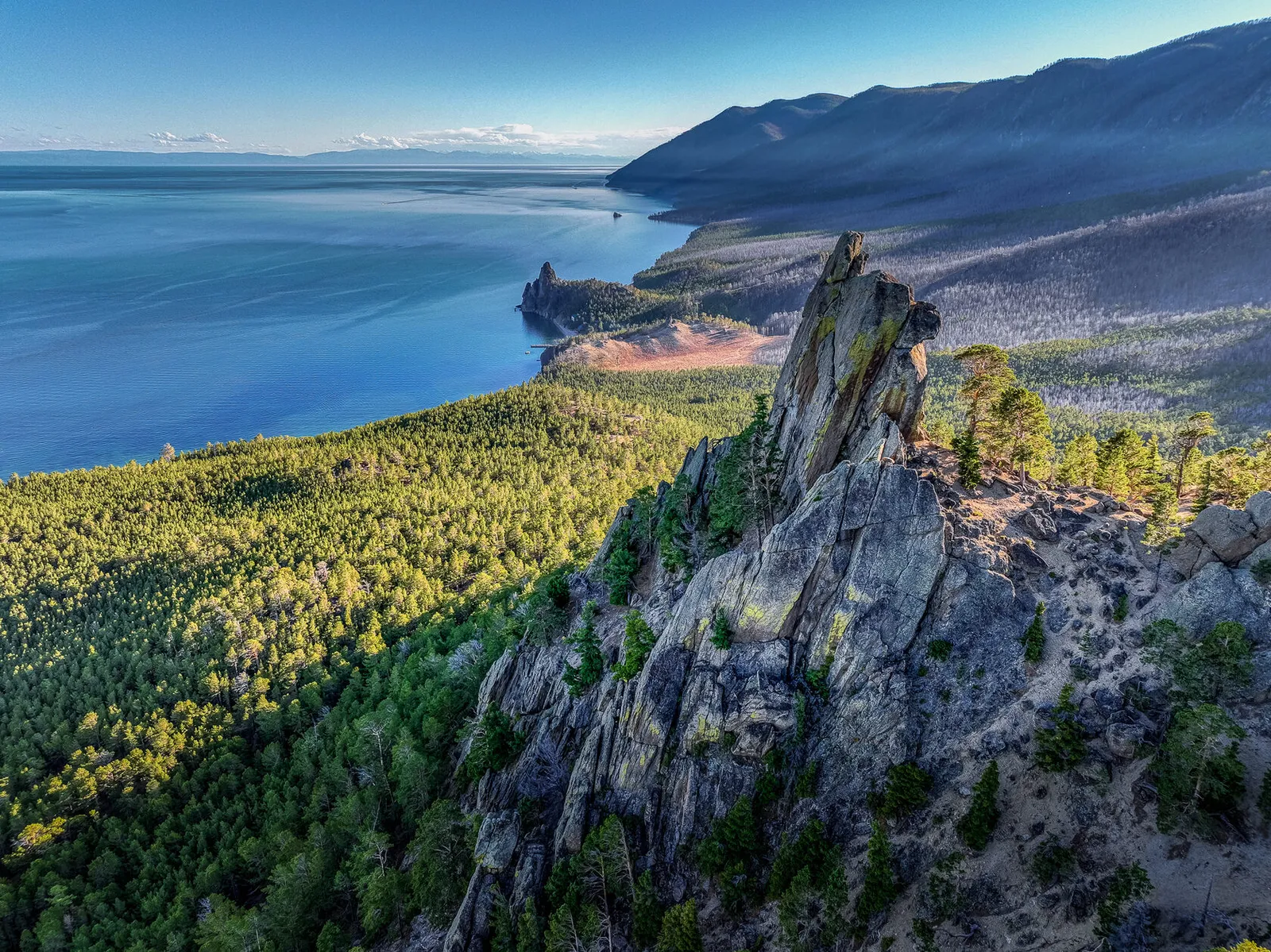 Байкал с высоты птичьего полёта