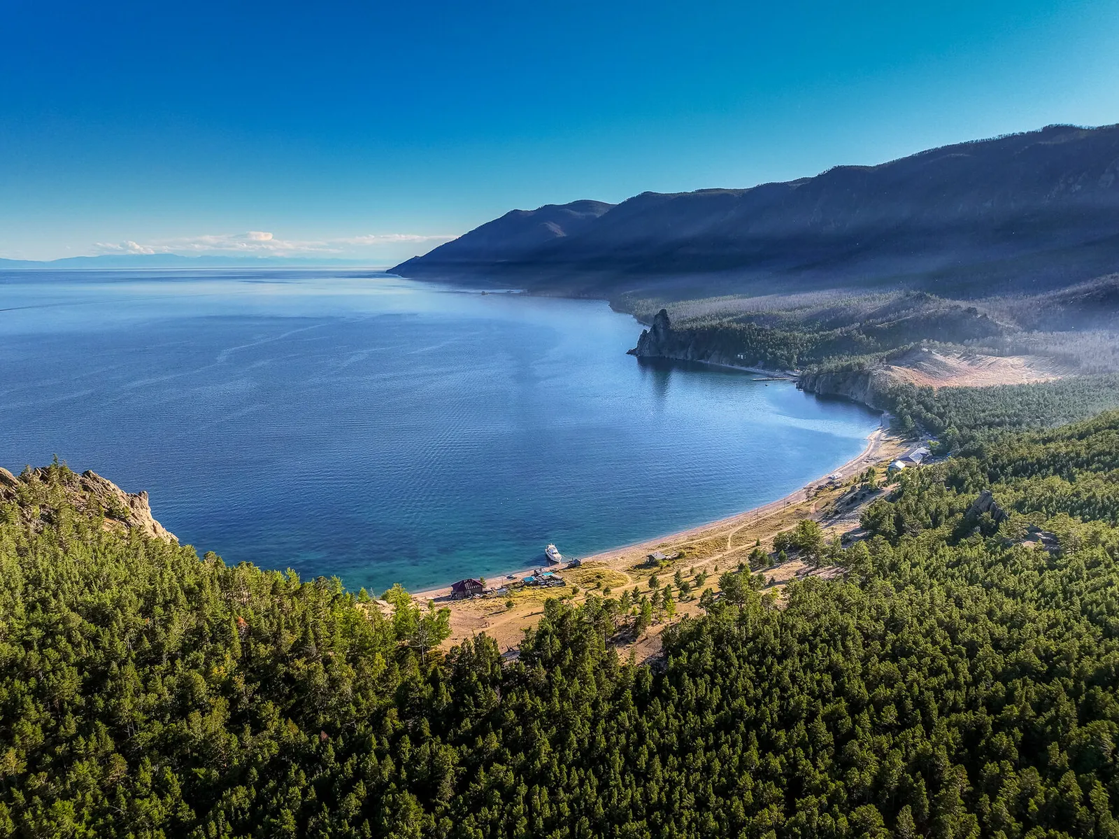 Байкал с высоты птичьего полёта