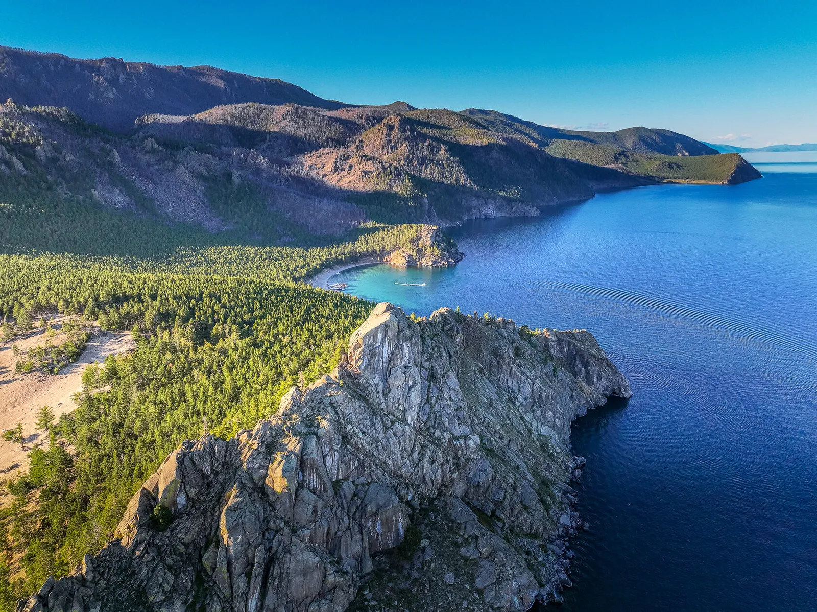 Байкал с высоты птичьего полёта