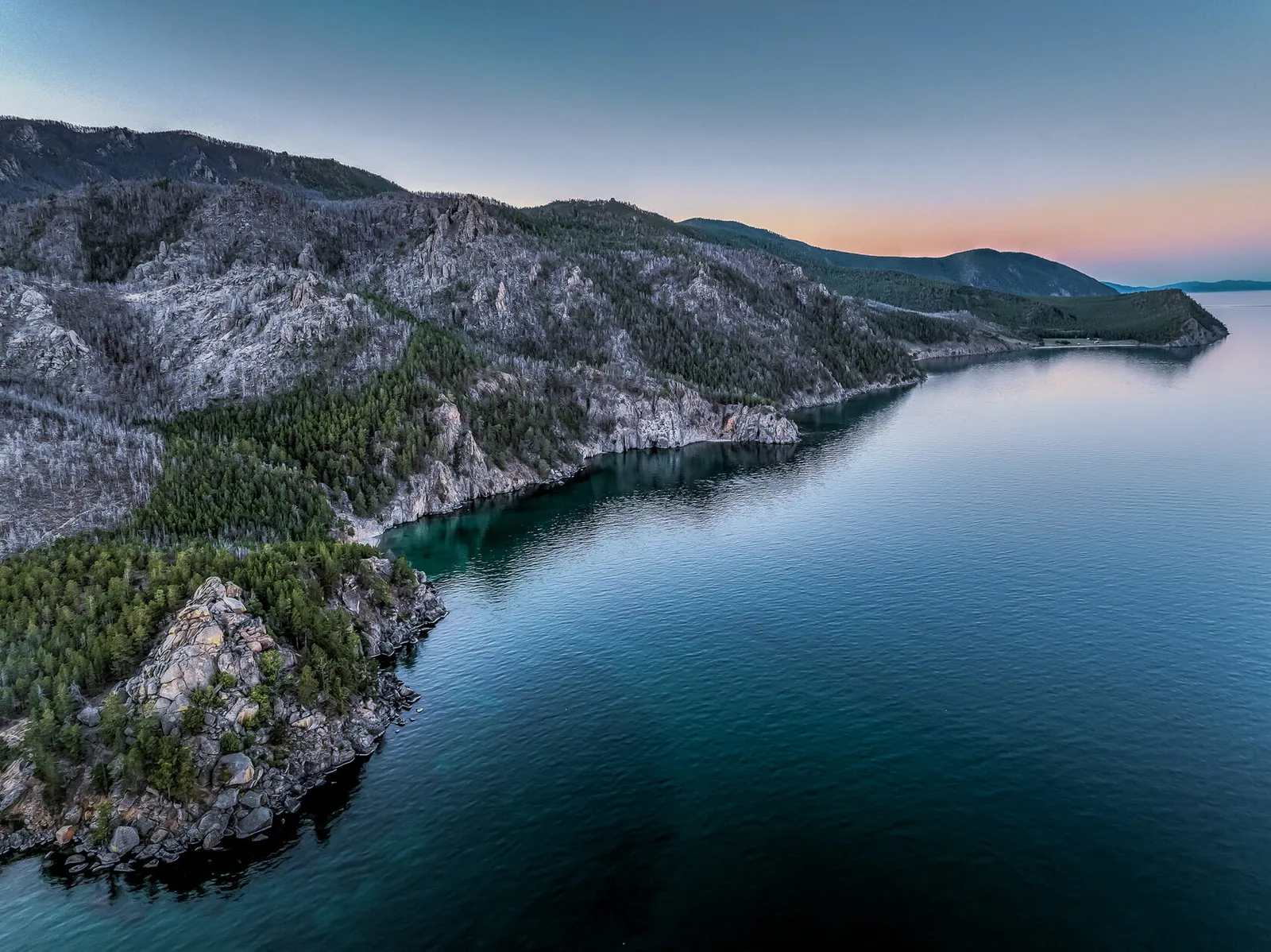 Байкал с высоты птичьего полёта