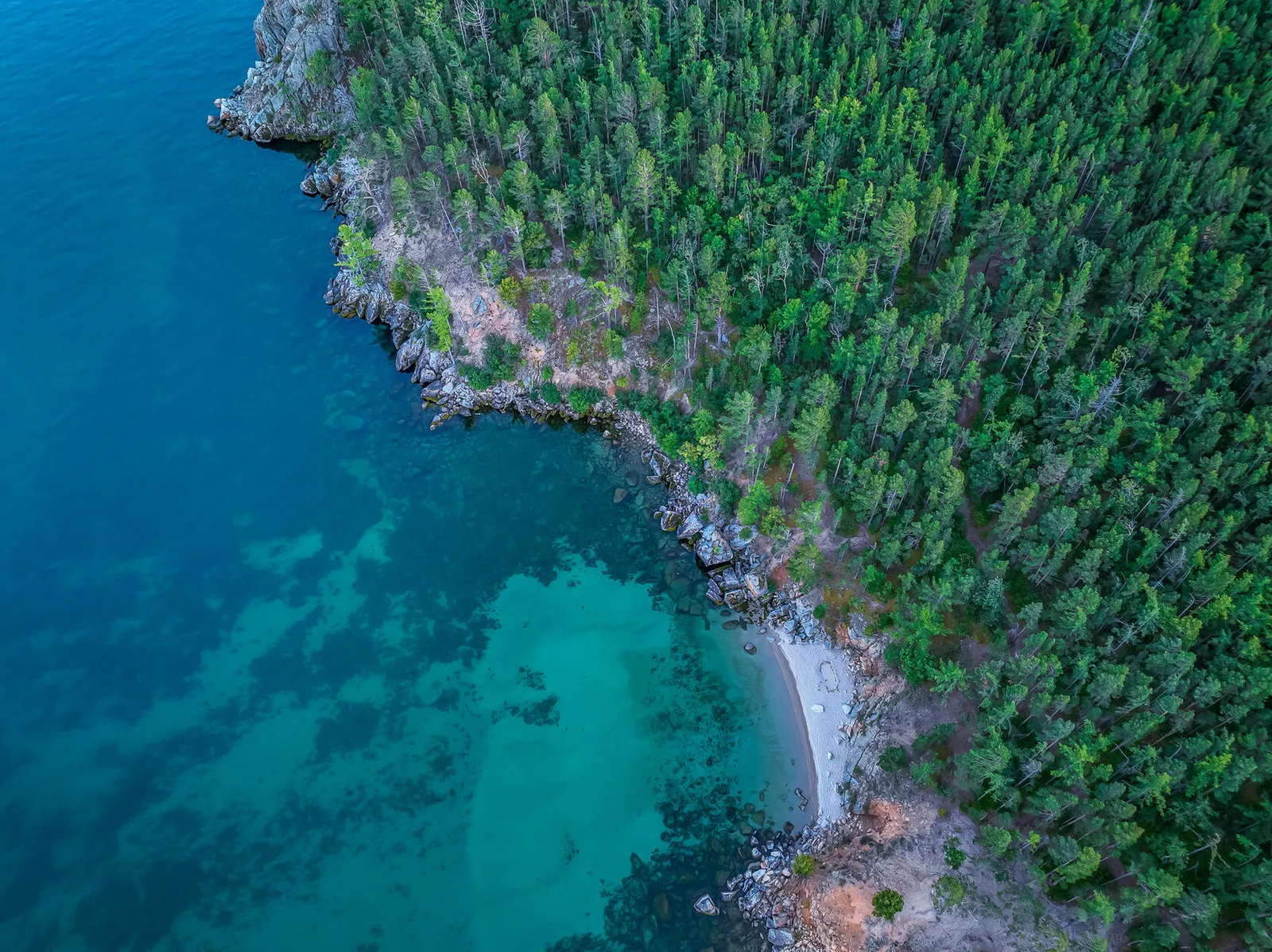 Байкал с высоты птичьего полёта