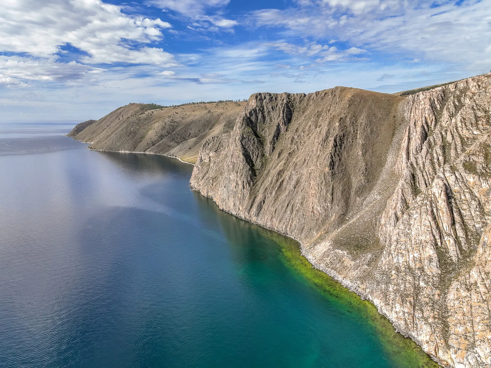 Байкал с высоты птичьего полёта
