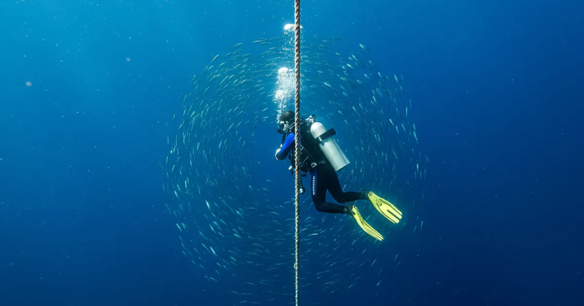 На какую глубину может погрузиться человек
