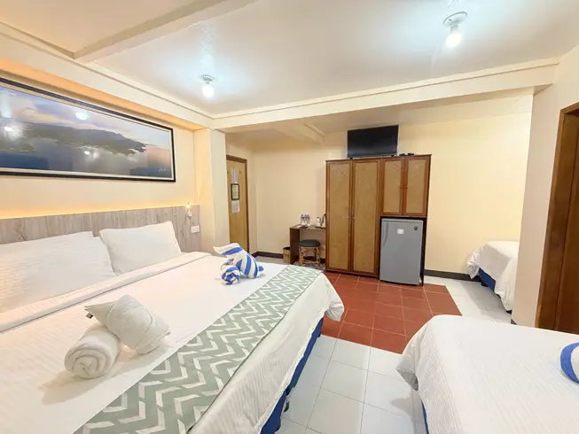 Family Room — кровати и зона отдыха