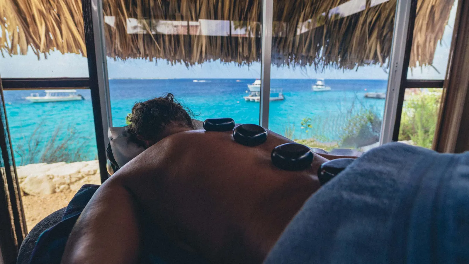 A massage with a sea view