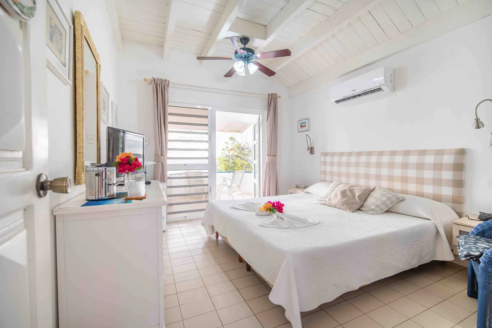A villa bedroom