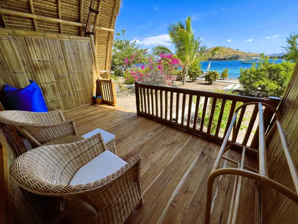 Private Bamboo Bungalow — спальня из бамбука
