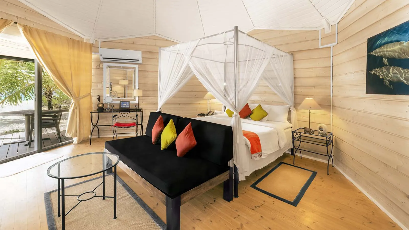 Sangu Premium Beach Villa — спальня