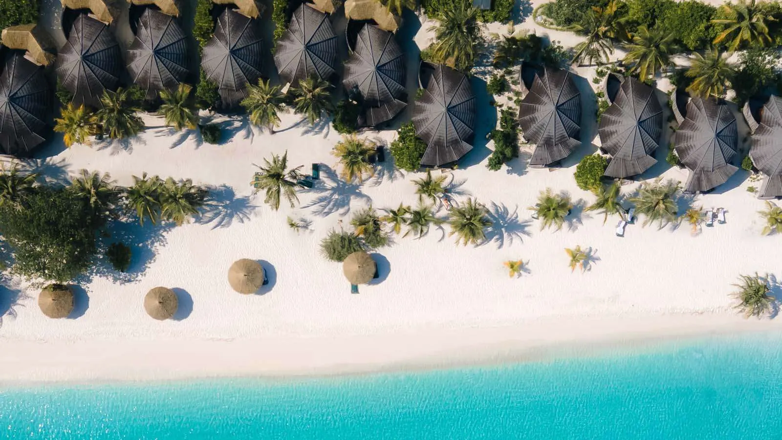 Sangu Premium Beach Villa — пляж с высоты
