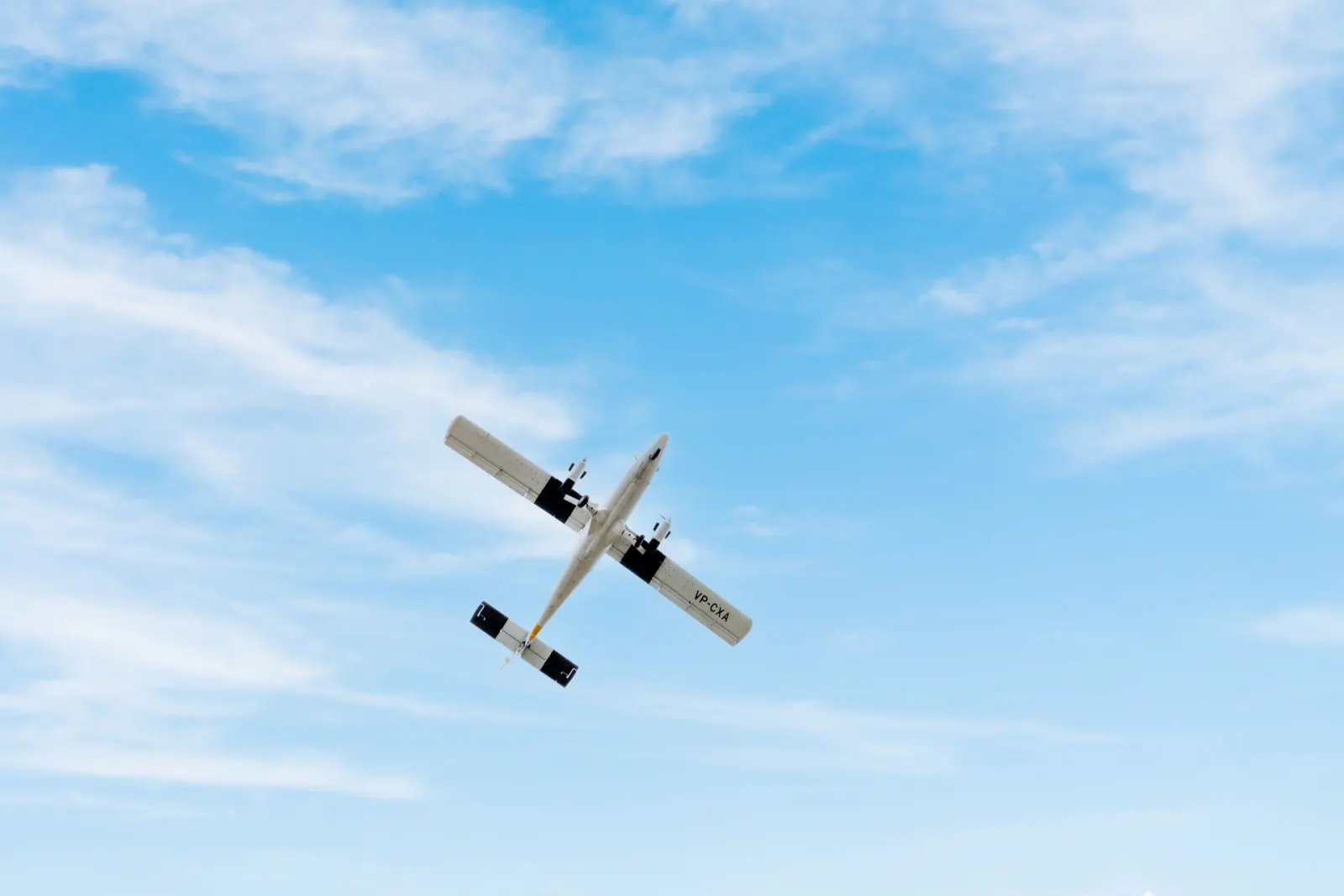 Twin Otter в небе