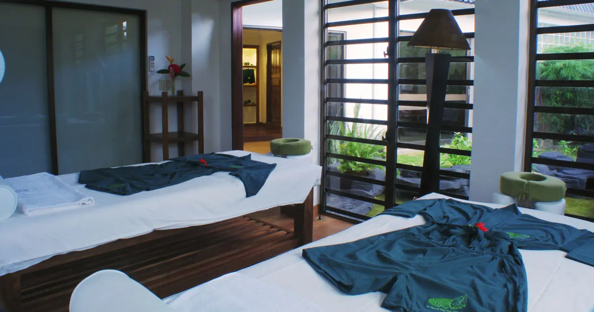 The two-bed treatment room