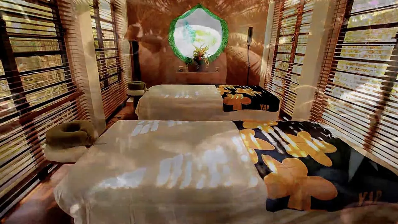 A Taro Leaf Spa treatment room