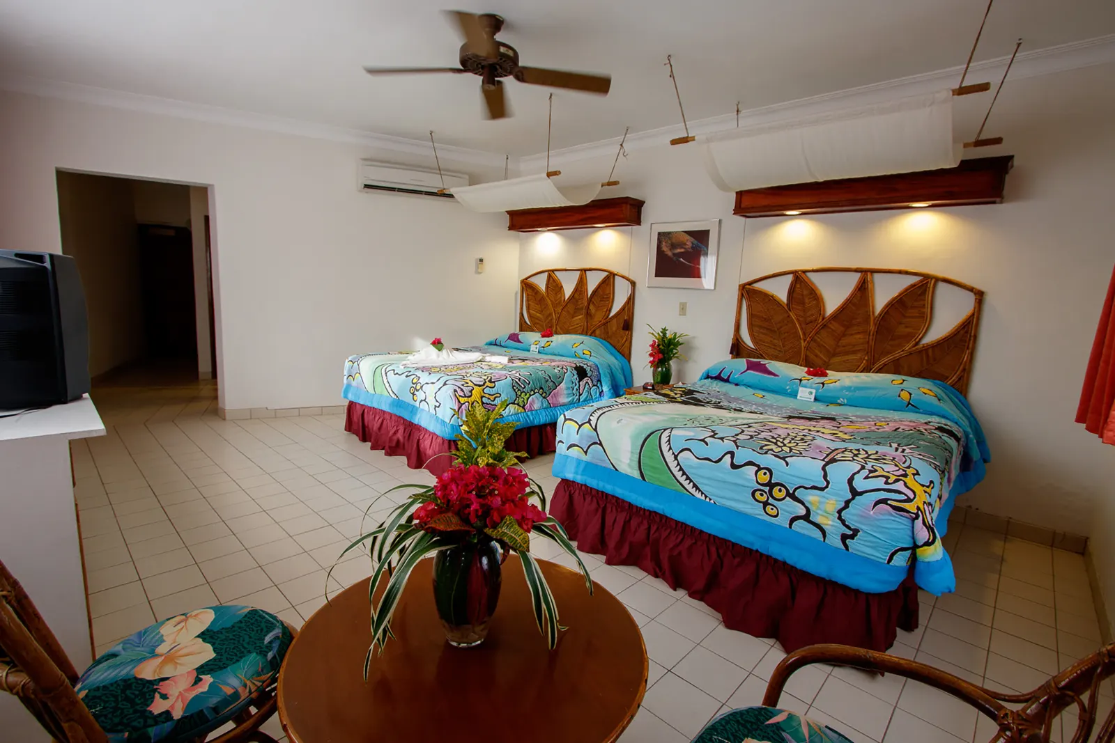 Standard Room — the view in from the door