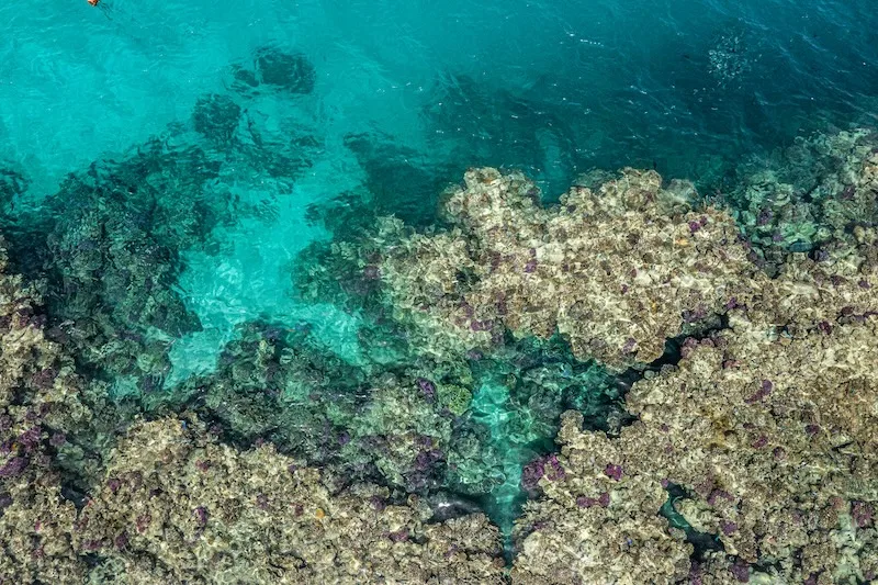 Shallows over the Nakari reef