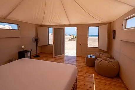A Royal Tent on the sand