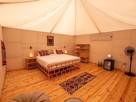 Beds in a Royal Tent
