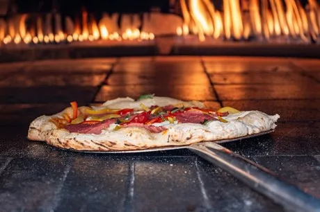 The pizza oven at Marsa Shagra