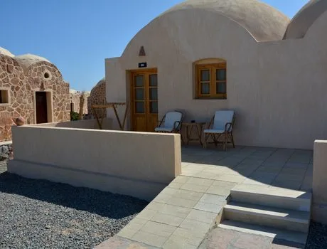 The accessible chalet from outside