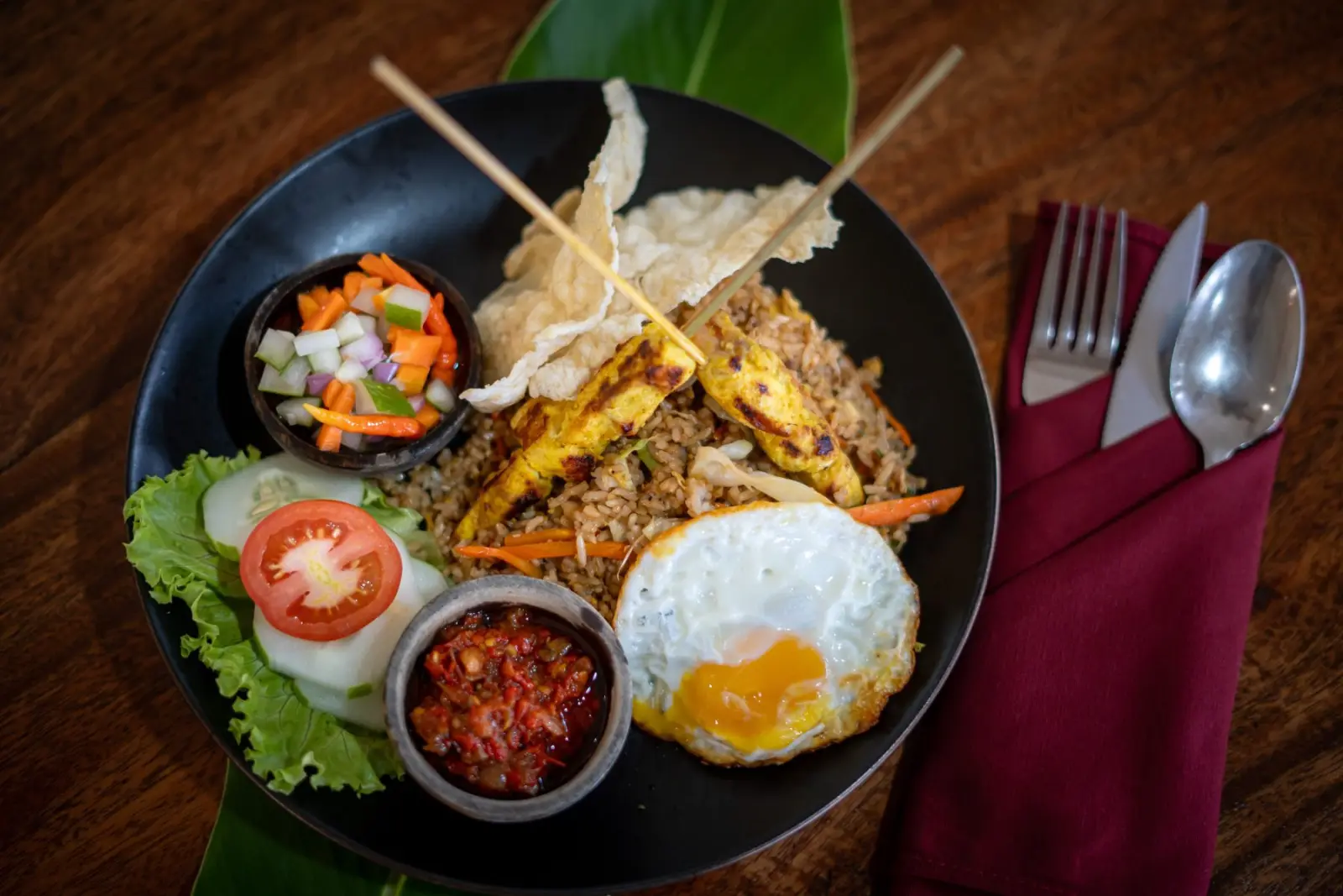 An Indonesian dish