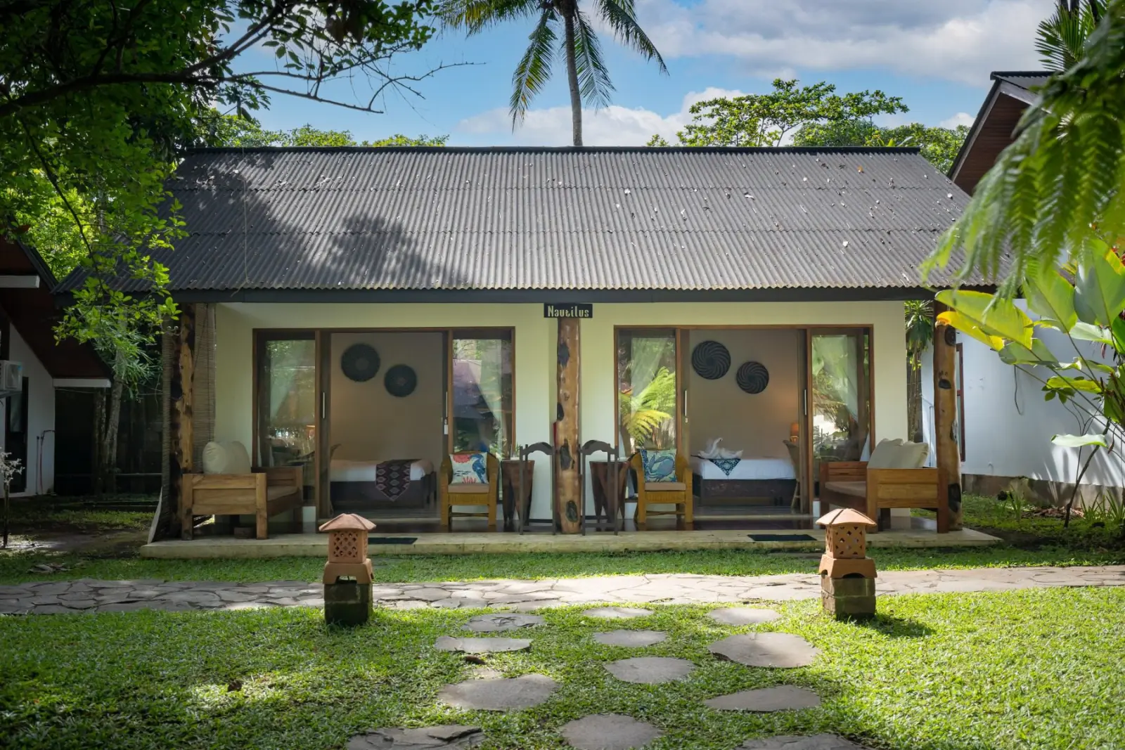 The cottage from outside