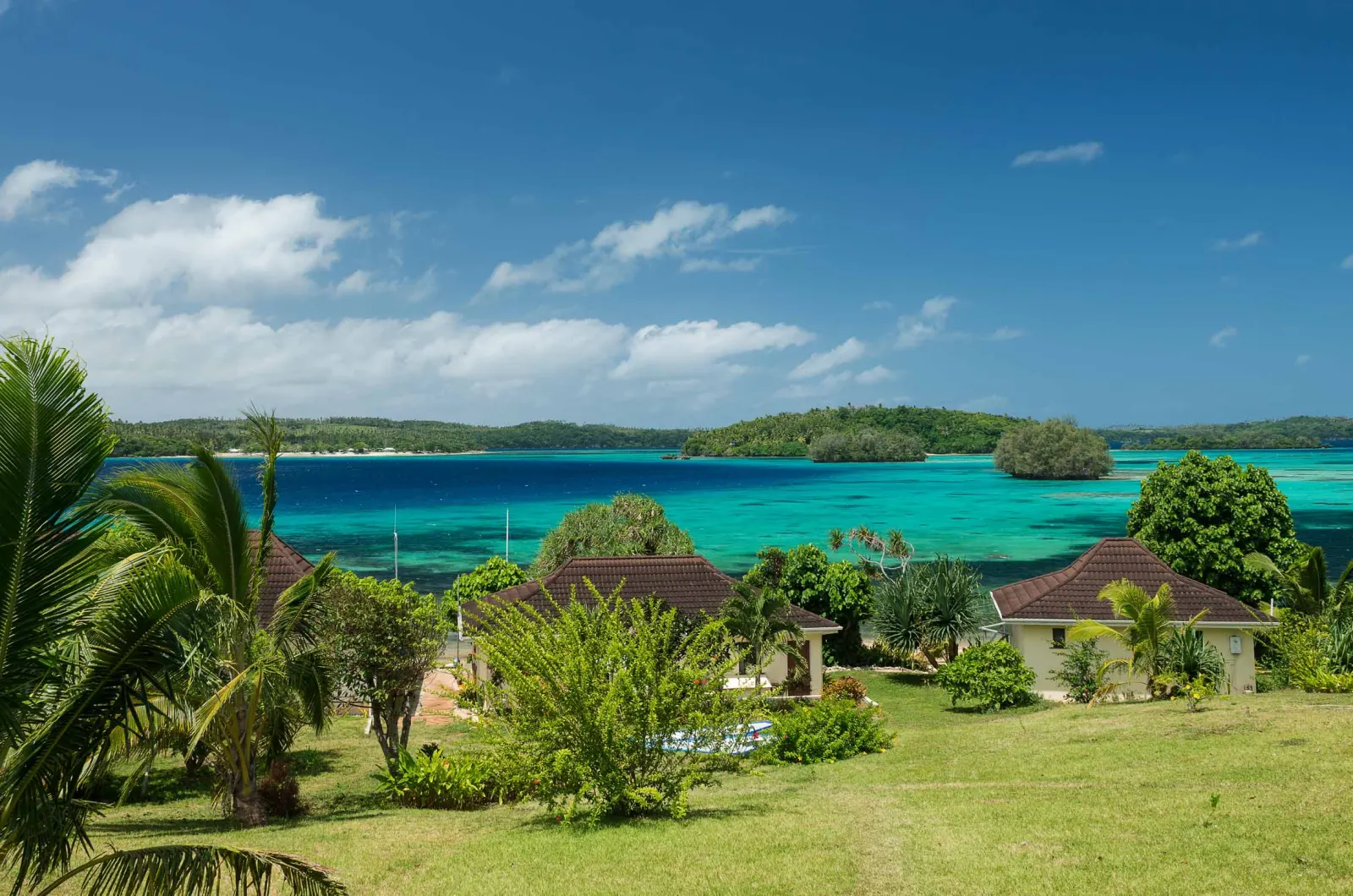 The Vava'u islands beyond the resort
