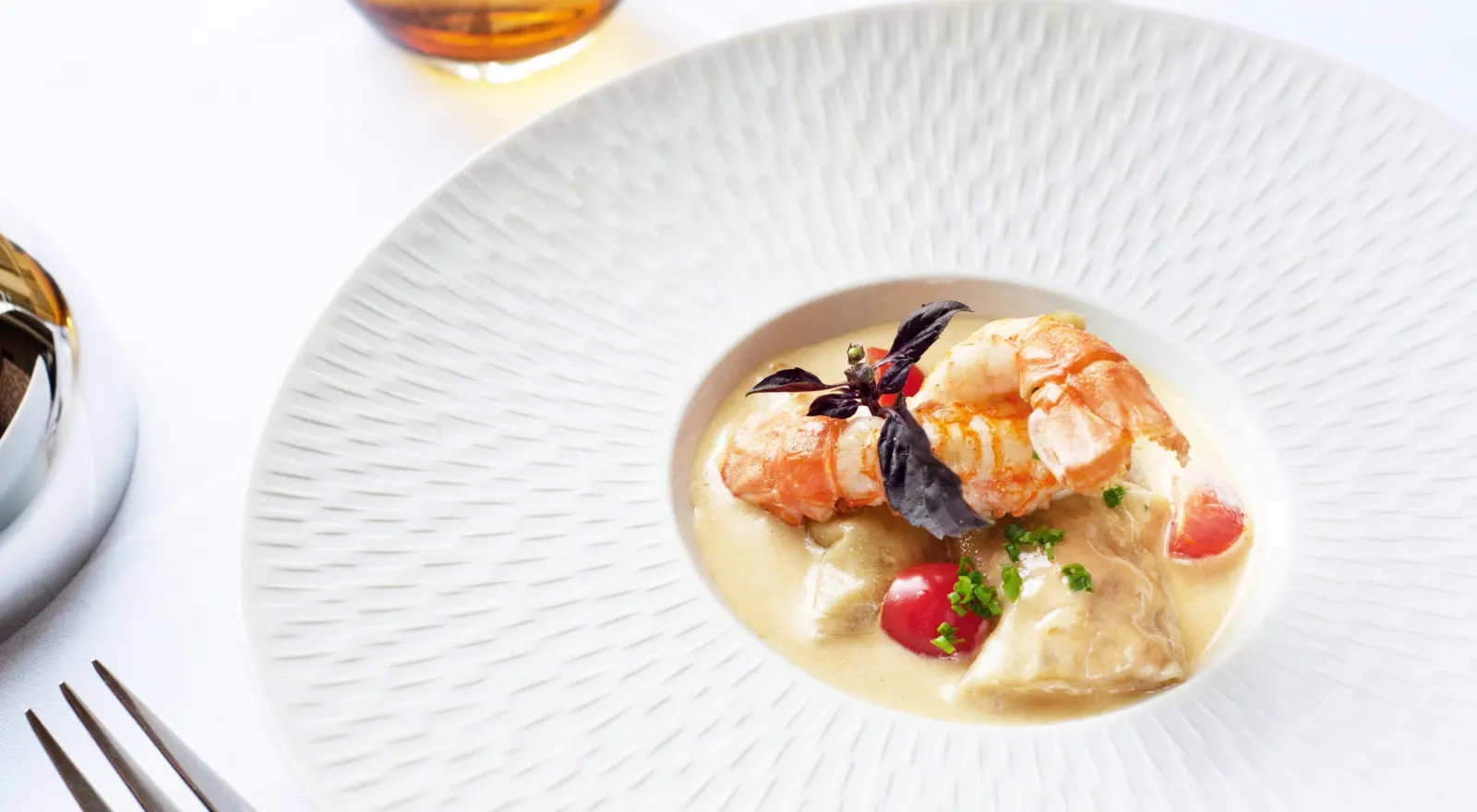 A seafood dish