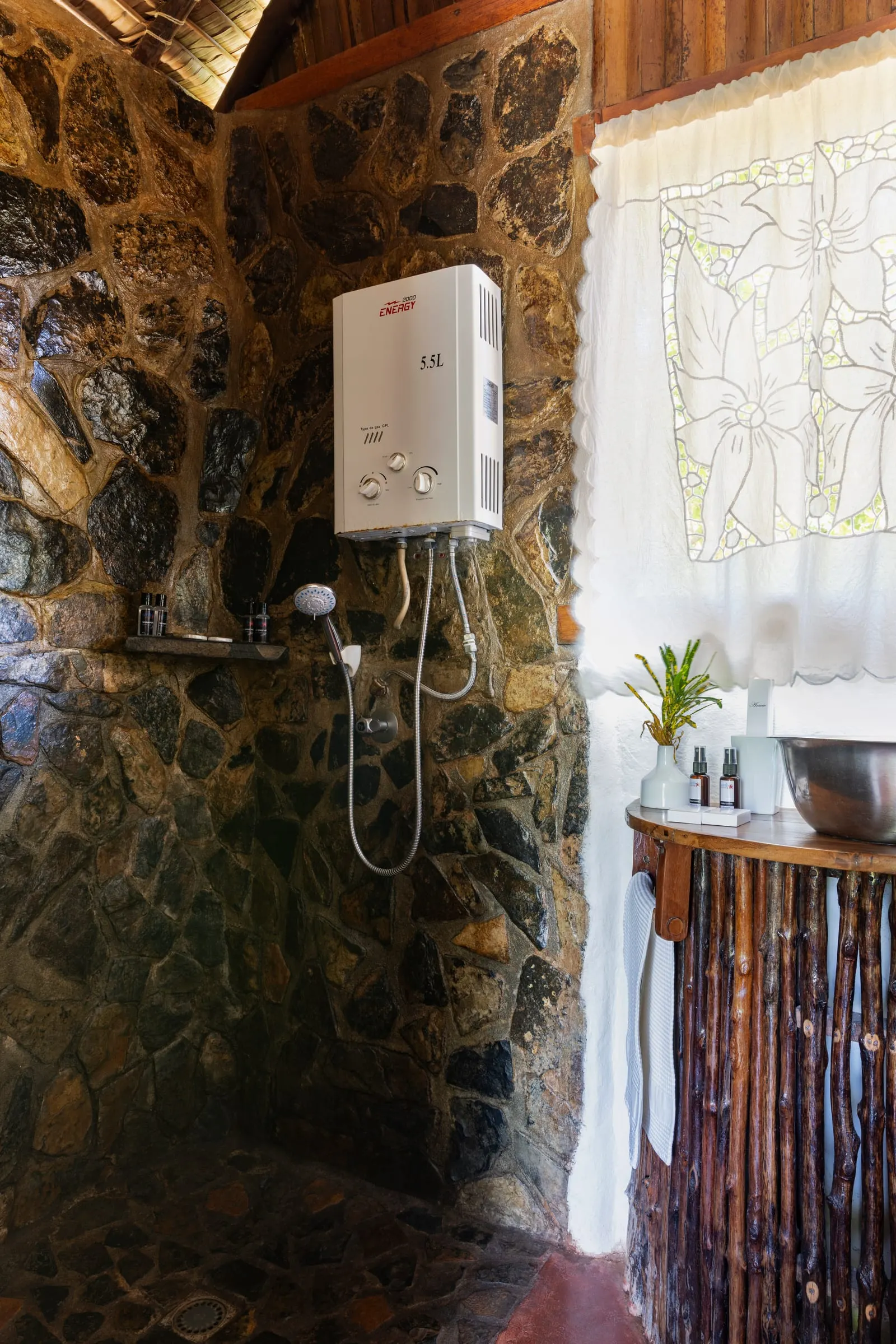 Hot-water shower