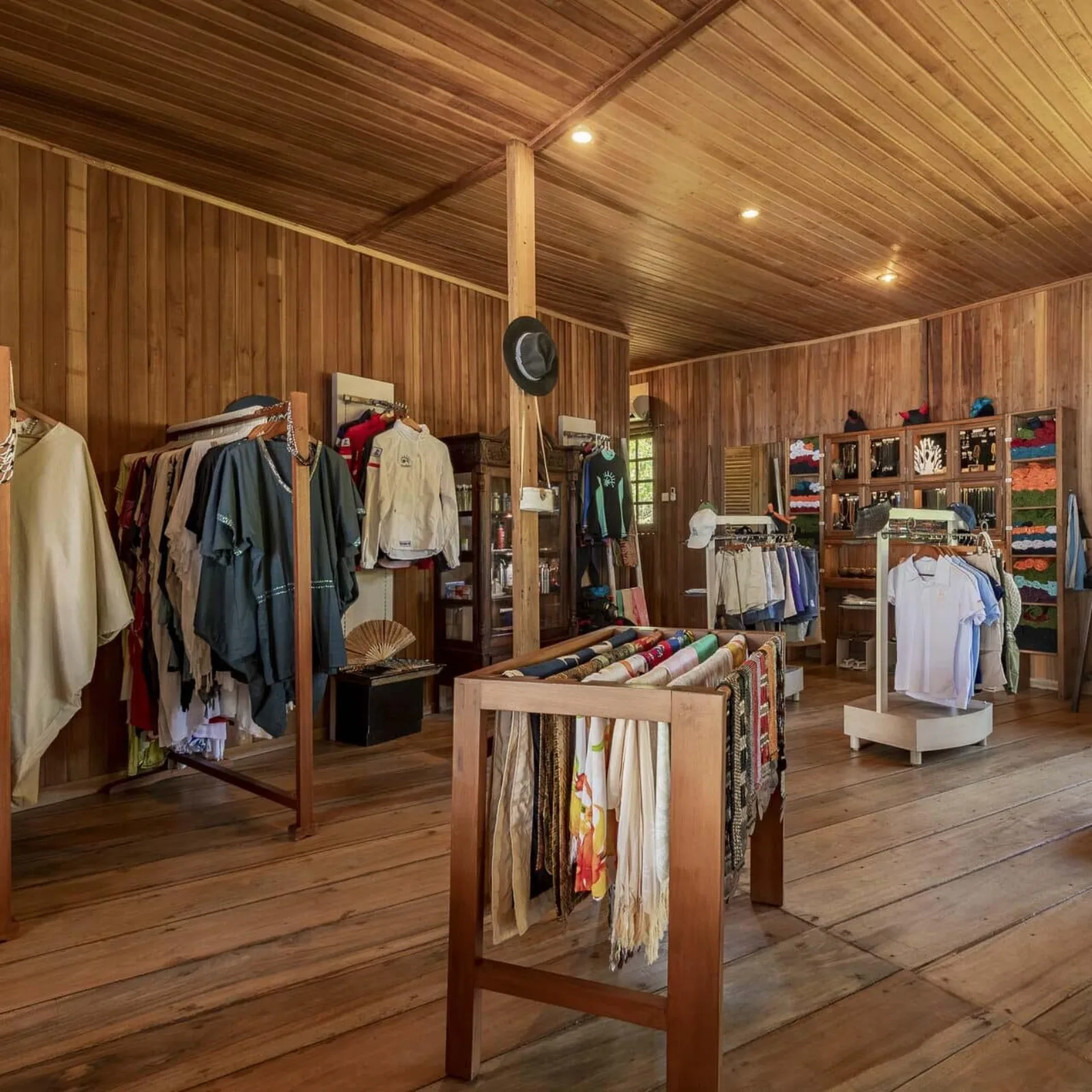 The resort boutique with apparel and souvenirs