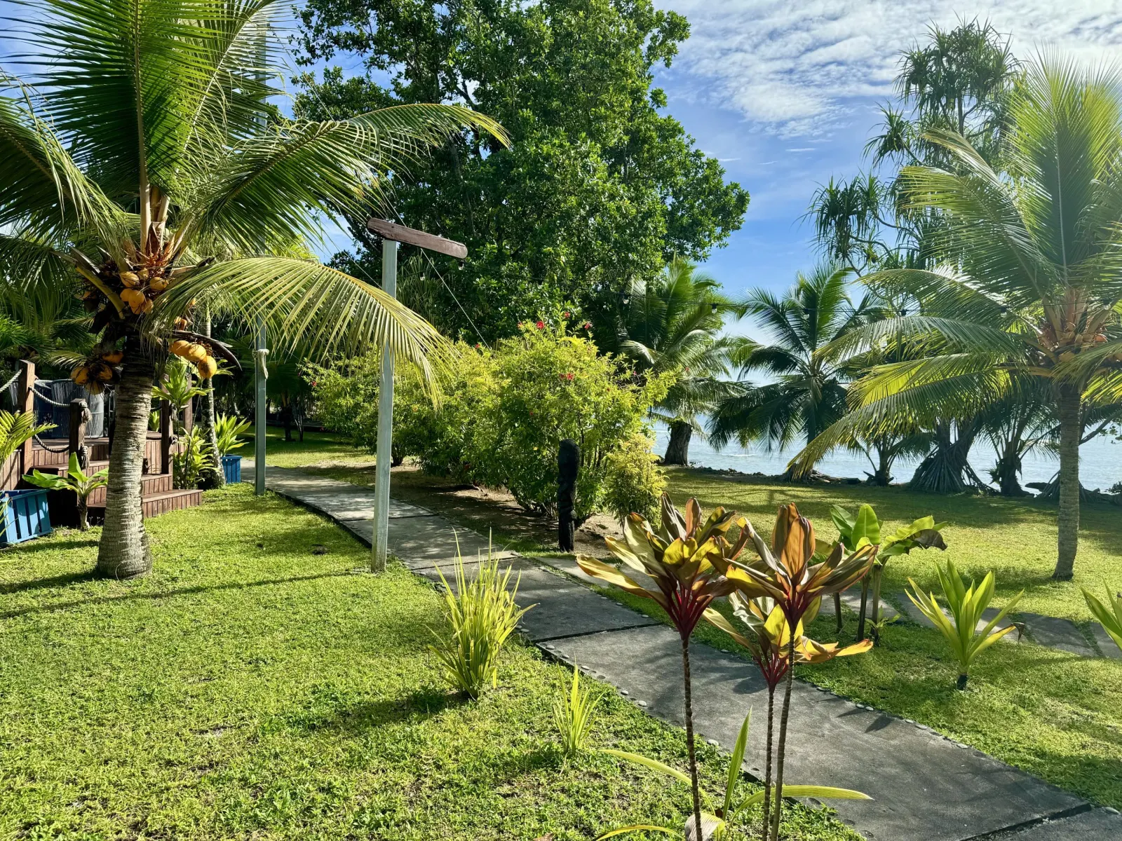 Resort grounds