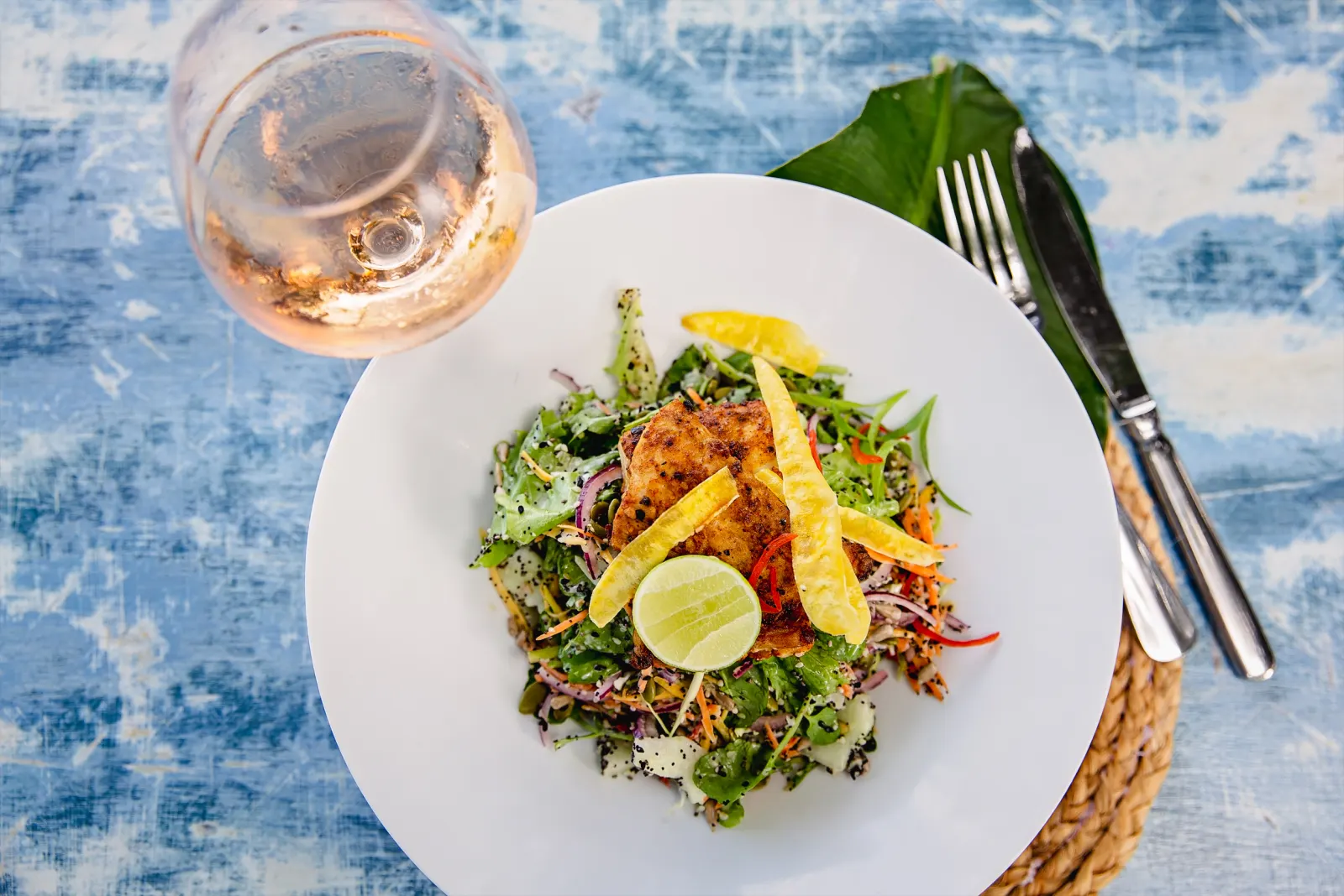 Salad of local produce