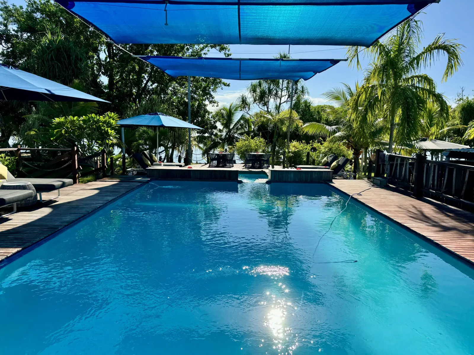Pool and decks