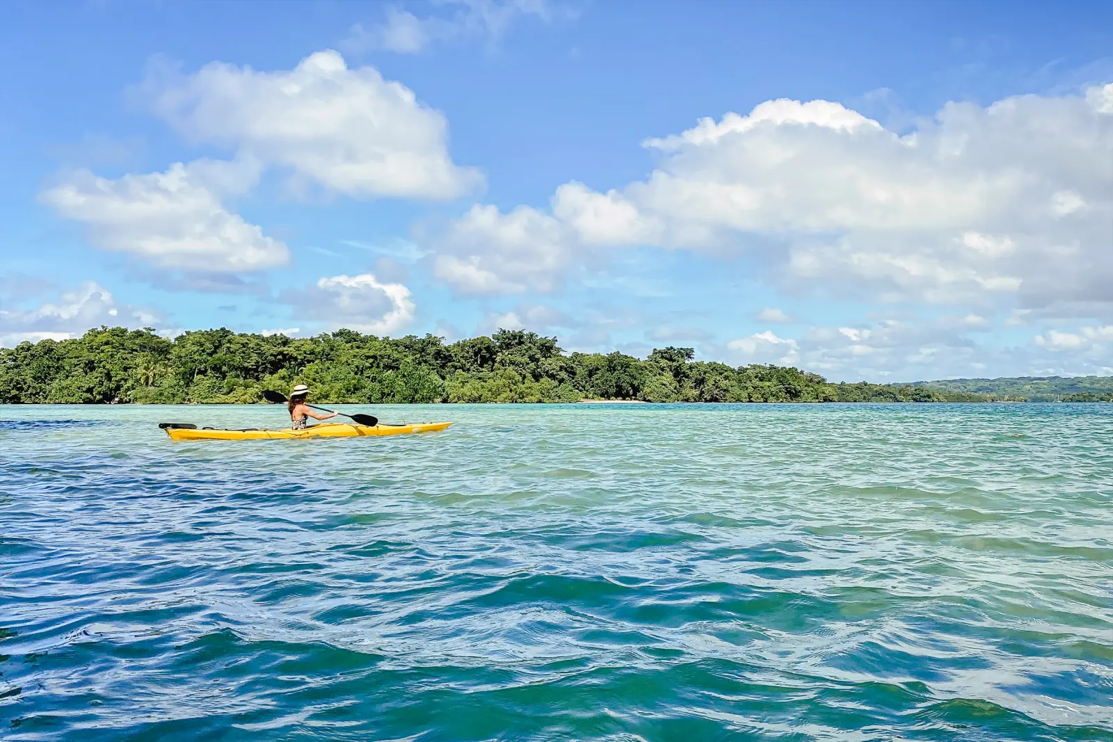 Kayak in the bay
