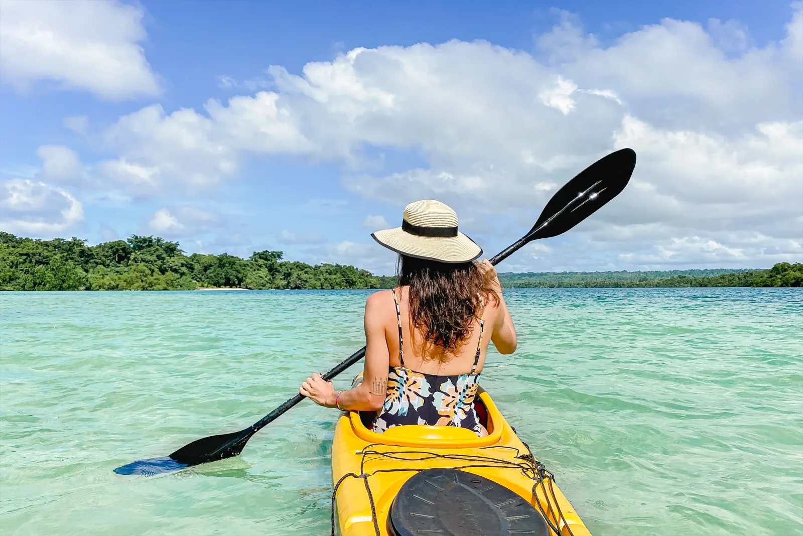 Out on a kayak