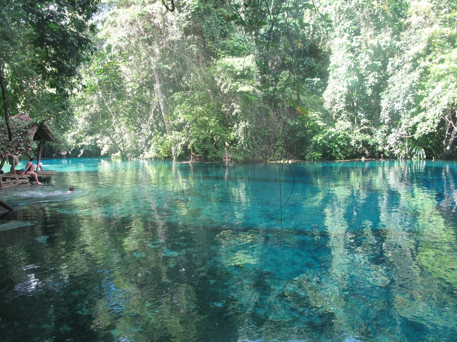 A blue hole