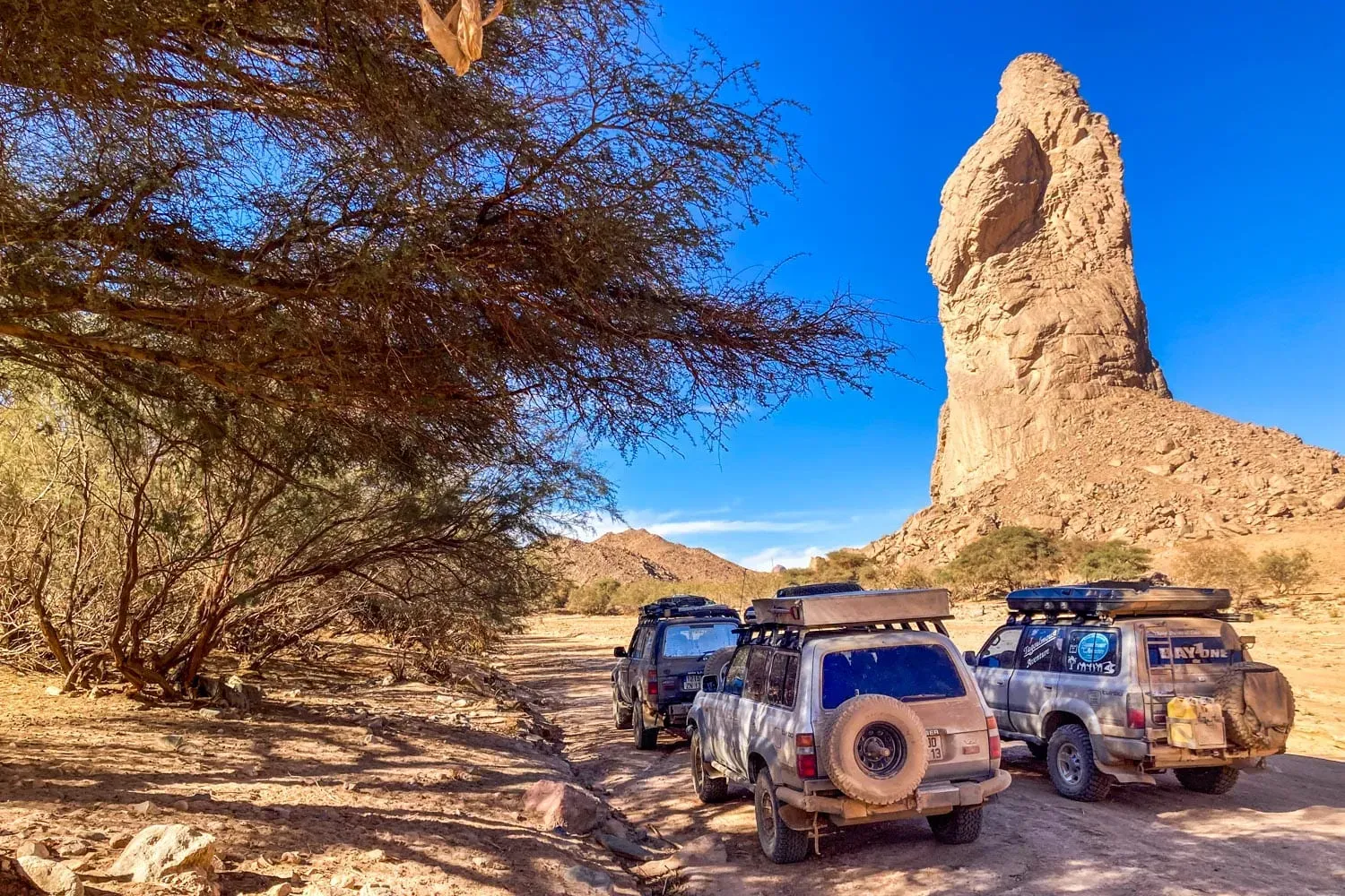 Горный пейзаж Хоггара