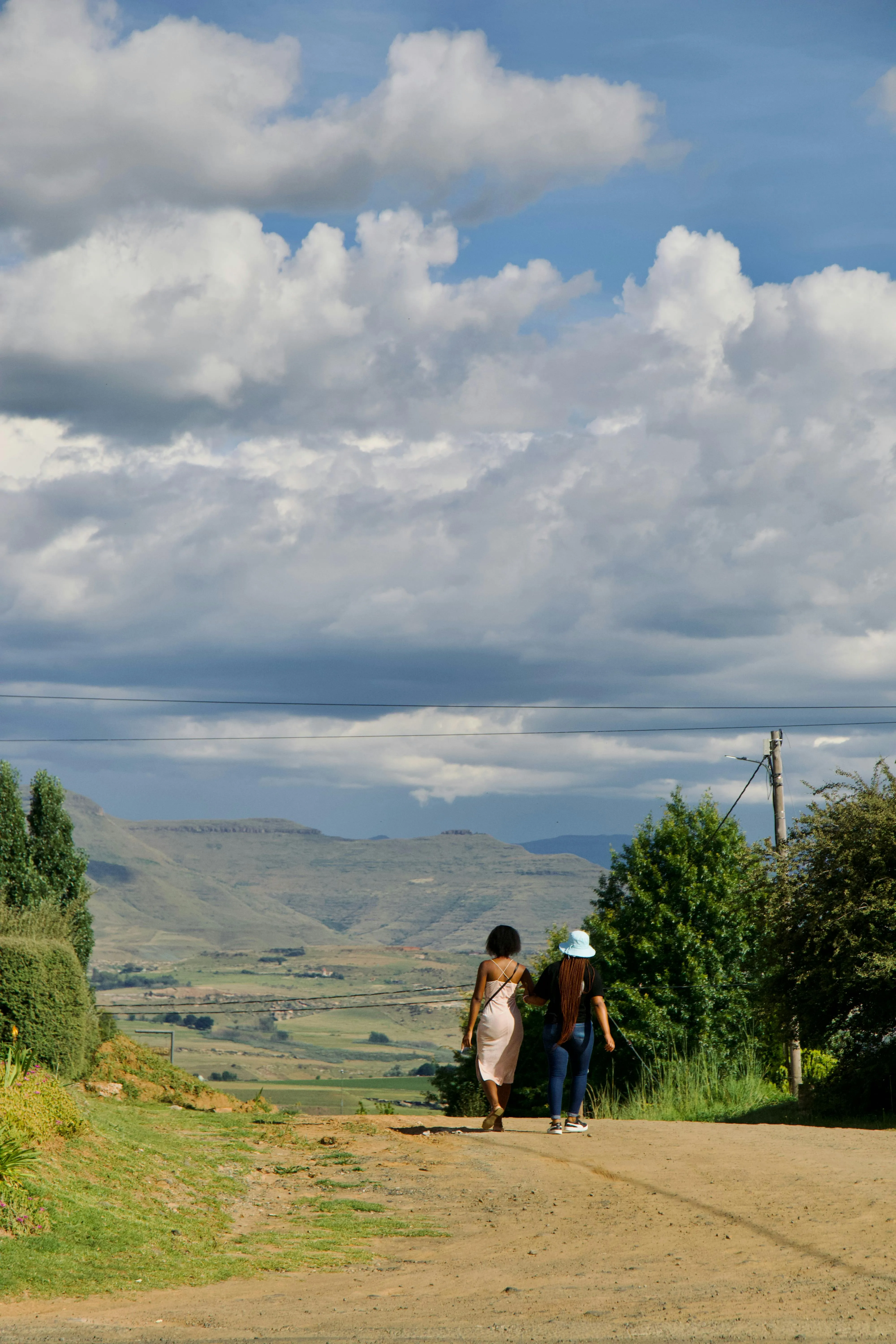 Горные пейзажи Лесото